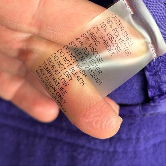 Bianca Nygard Royal Purple Jacket - Picture 8 of 9